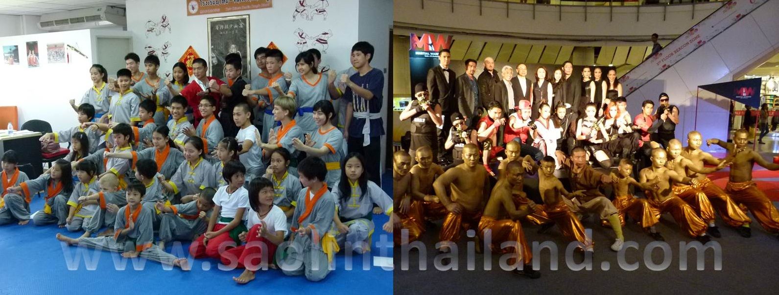 Thai-Chinese Shaolin Kungfu School Students / นักแสดง โรงเรียนไทย-จีนเส้าหลินกังฟู